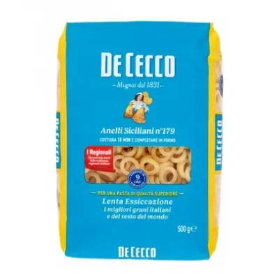 Makaron De Cecco anelli siciliani 500g
