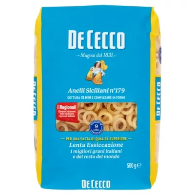 Anelli Siciliani De Cecco 500g