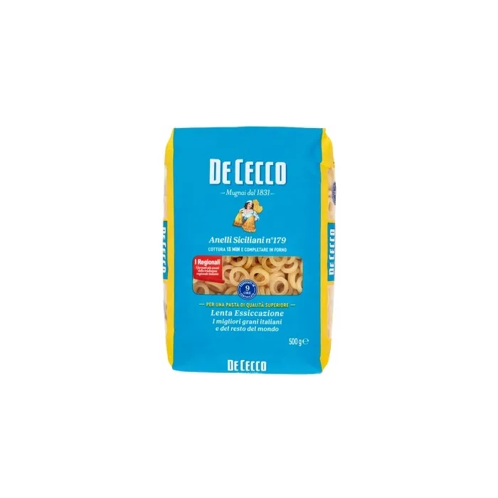 Makaron De Cecco anelli siciliani 500g